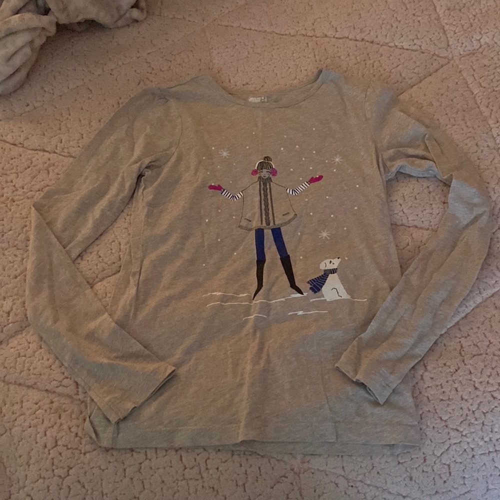THE CUTEST GIRLS WINTER SHIRT!